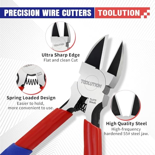 2-Piece Electrician's Pliers Set Professional Wire Stripping Tool - color: Wire Cutter+wire Stripper