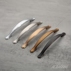 Alzassbg Polished Chrome Cabinet Pulls and Handles 10 Pack, AL3028CP - color: Polished Chrome, size: 5" Hole Center
