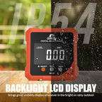 Coobeast Digital Angle Finder with Dual Laser 4-side Magnetic Angle Gauge - color: Orange