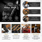 1844 Helko Werk Germany Dual Sided 11.5 Inch Axe Sharpener Heavy File 22102 - size: Heavy File #22102