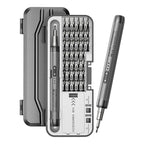 Small Precision Electric Screwdriver 46-in-1, Mini Rechargeable Cordless Electric Screwdriver, Precise Power Tool Drill High Torque for Computer or Household Repair Tool Set