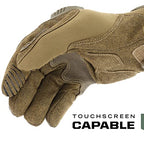 Mechanix Wear M-Pact Tactical Touchscreen Work Gloves Brown XX-Large - color: Brown, size: XX-Large