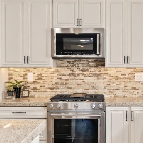 HOME EDIT Matte Black Cabinet Handles 3-3/4 Inch Pulls 10 Pack - color: Matte Black, size: 3-3/4 inches Hole Center