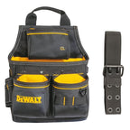 DEWALT Tool Pouch with Belt, 13 Pocket Professional Small Tool Belt Pouch (DWST540201) - size: One Size, style: Nail Pouch