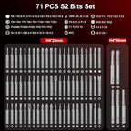 SHARDEN 75 IN 1 Mini Electric Screwdriver Set, Power Screwdriver