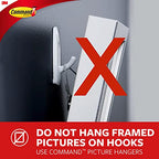 Command Medium White Bath Hooks, 2 Hooks, 4 Strips - color: White, size: Medium, style: 2 Hooks