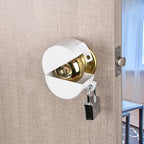 Door Knob Lockout Device, White - color: White