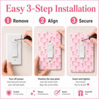 Celestial Sun Moon Light Switch Cover Plates Toggle Switch Covers Plate - color: Divination, size: Toggle Light Switch