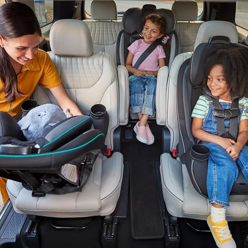 Safety 1st Grow and Go All-in-One Convertible Car Seat, Rear Facing, 5-40 lbs, Forward Facing (30–65 lbs), High Back Booster Seat 40-100 pounds, Iron Frost - color: Iron Frost, style: Original