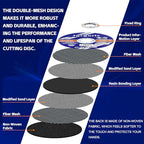 4 1/2 Cut Off Wheel for Metal, Wood, PVC, Angle Grinder Cutting Disc, 27PCS
