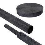 2:1 Ratio Automotive Heat Shrink Braided Sleeving 1/2''-12ft - size: 1/2"-12ft