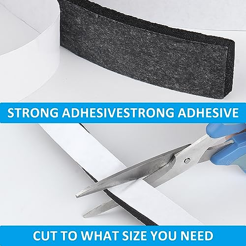 DGSL Foam Weather Stripping, 1/2" x1/16, 16.4Ft Door Window Seal Tape - size: 1/2In x 1/16In x 16.4Ft