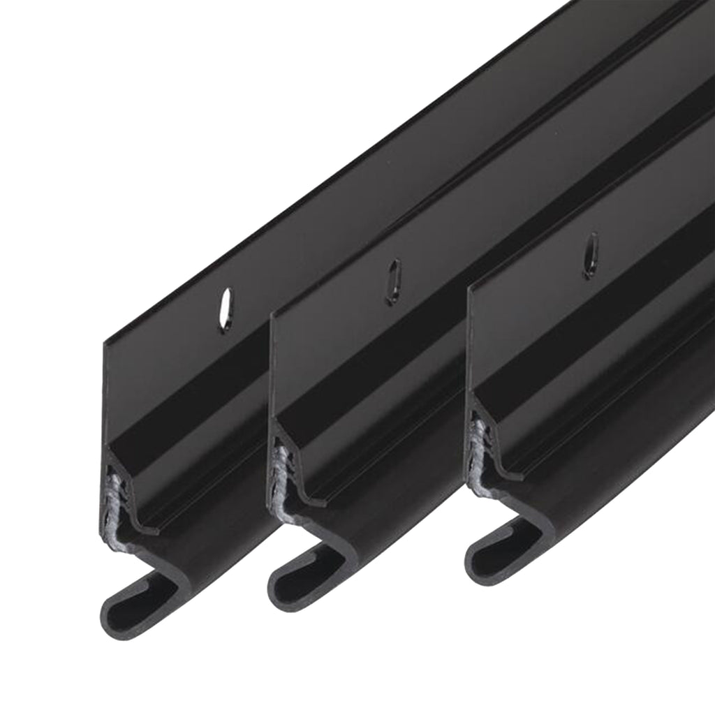 Heavy-duty Aluminum & Premium Rubber Screw-On Top and Sides Door Seal Kit