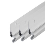 Heavy-duty Aluminum & Premium Rubber Screw-On Top and Sides Door Seal Kit