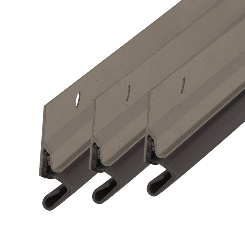 Heavy-duty Aluminum & Premium Rubber Screw-On Top and Sides Door Seal Kit