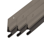 Heavy-duty Aluminum & Premium Rubber Screw-On Top and Sides Door Seal Kit