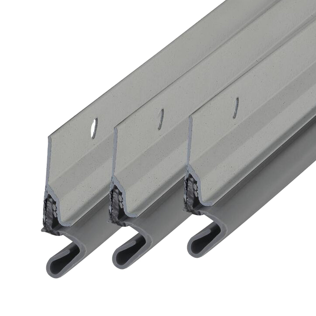 Heavy-duty Aluminum & Premium Rubber Screw-On Top and Sides Door Seal Kit