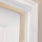Natural Hardwood and Premium Rubber Nail-on Top and Sides Door Seal Kit