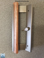 524-002 Adams Rite Sliding Patio Door Interior Wooden  Handle- 5 1/2 Hurd