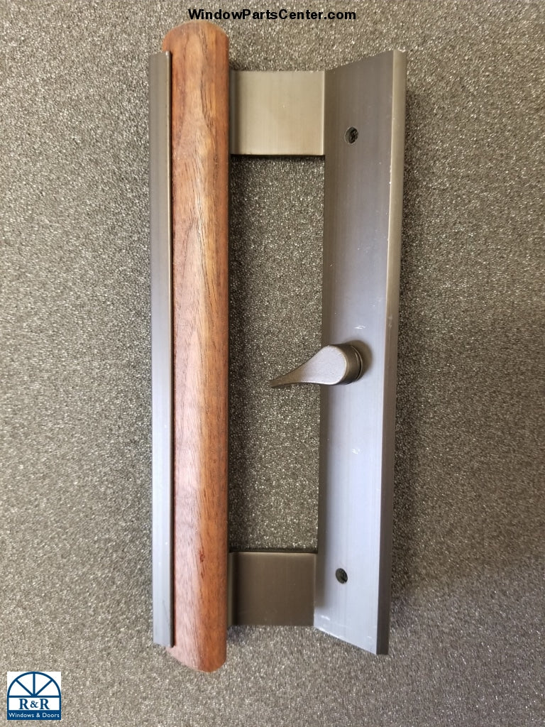 524-002 Adams Rite Sliding Patio Door Interior Wooden  Handle- 5 1/2 Hurd