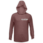 Dogfish Long Sleeve Hooded Micro Florida Unchained Logo