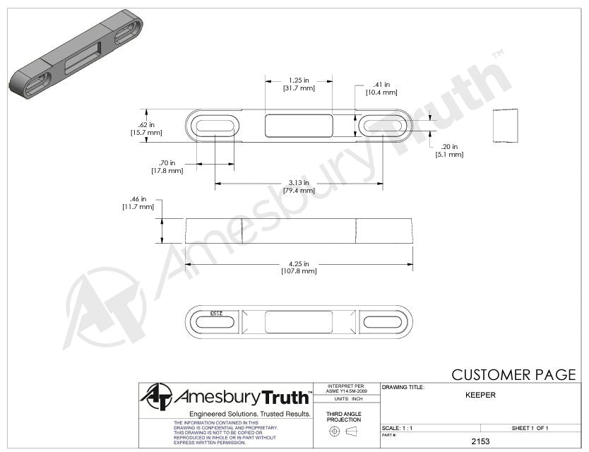 533 Keeper Sliding Patio Door 2153
