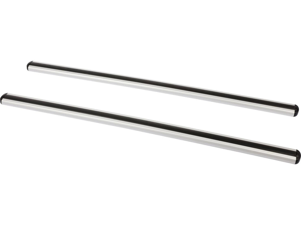 Halfords Advanced A108 108cm Aluminium Aero Roof Bars Pair T-Track - Silver