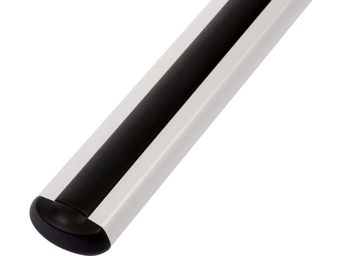 Halfords Advanced A108 108cm Aluminium Aero Roof Bars Pair T-Track - Silver