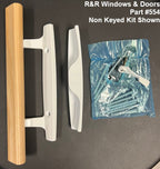 554 Sash Controls Sliding Patio Door Handle Set .812 tail