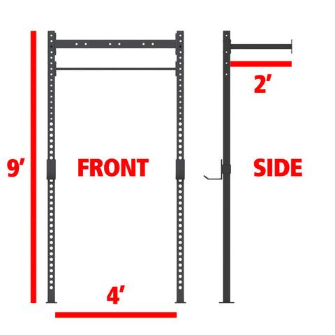 XM V2 WALL MOUNT SQUAT RACK