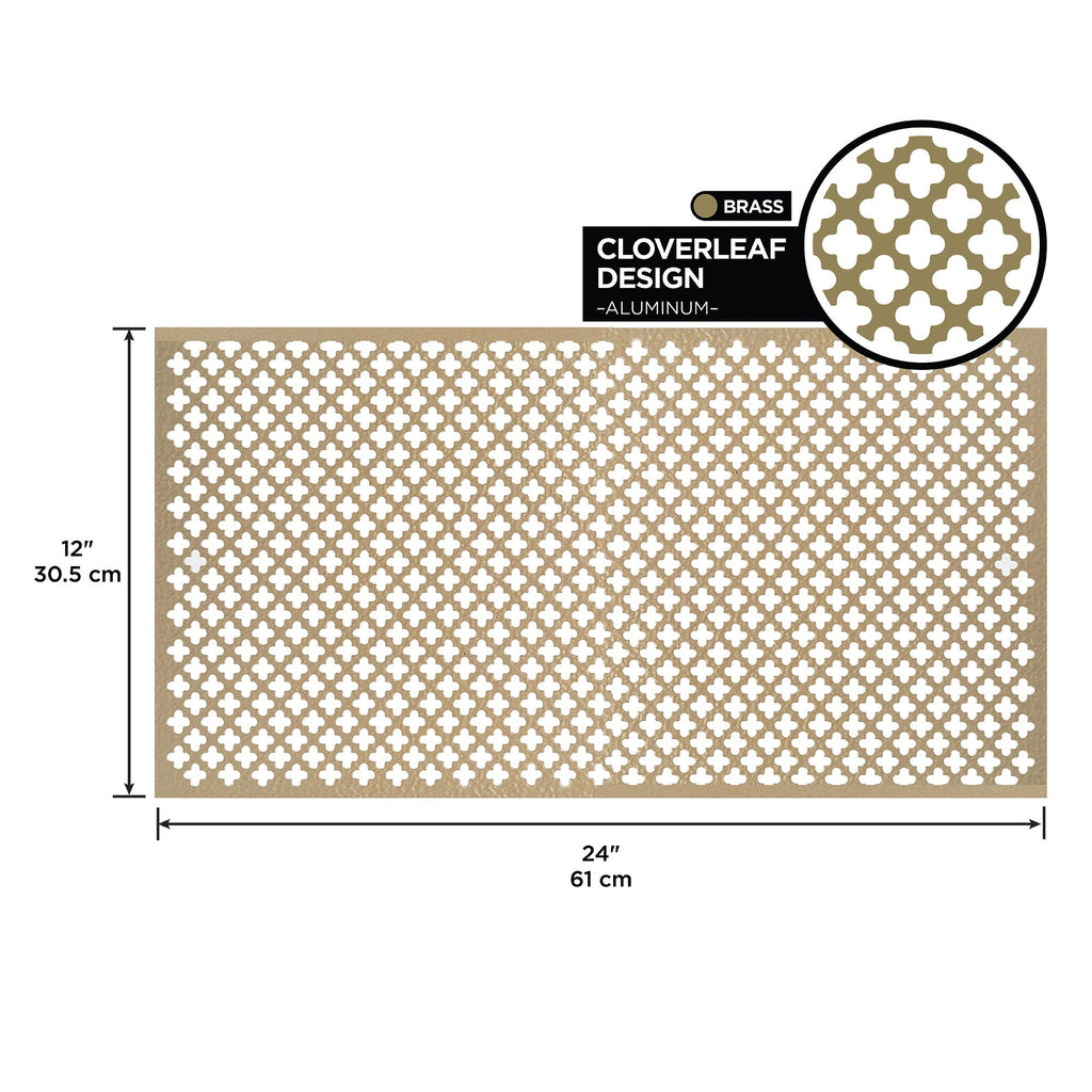 0.020 in. Mill Aluminum Sheet Cloverleaf