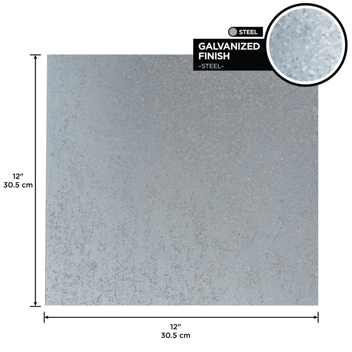 0.018 in. Galvanized Steel Sheet