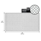0.020 in. Mill Aluminum Sheet Cloverleaf