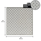 0.020 in. Mill Aluminum Sheet Union Jack