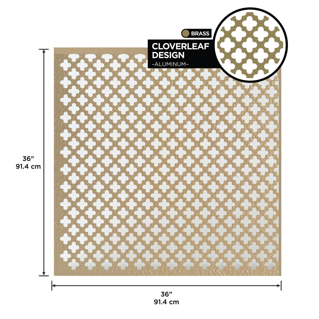 0.020 in. Mill Aluminum Sheet Cloverleaf