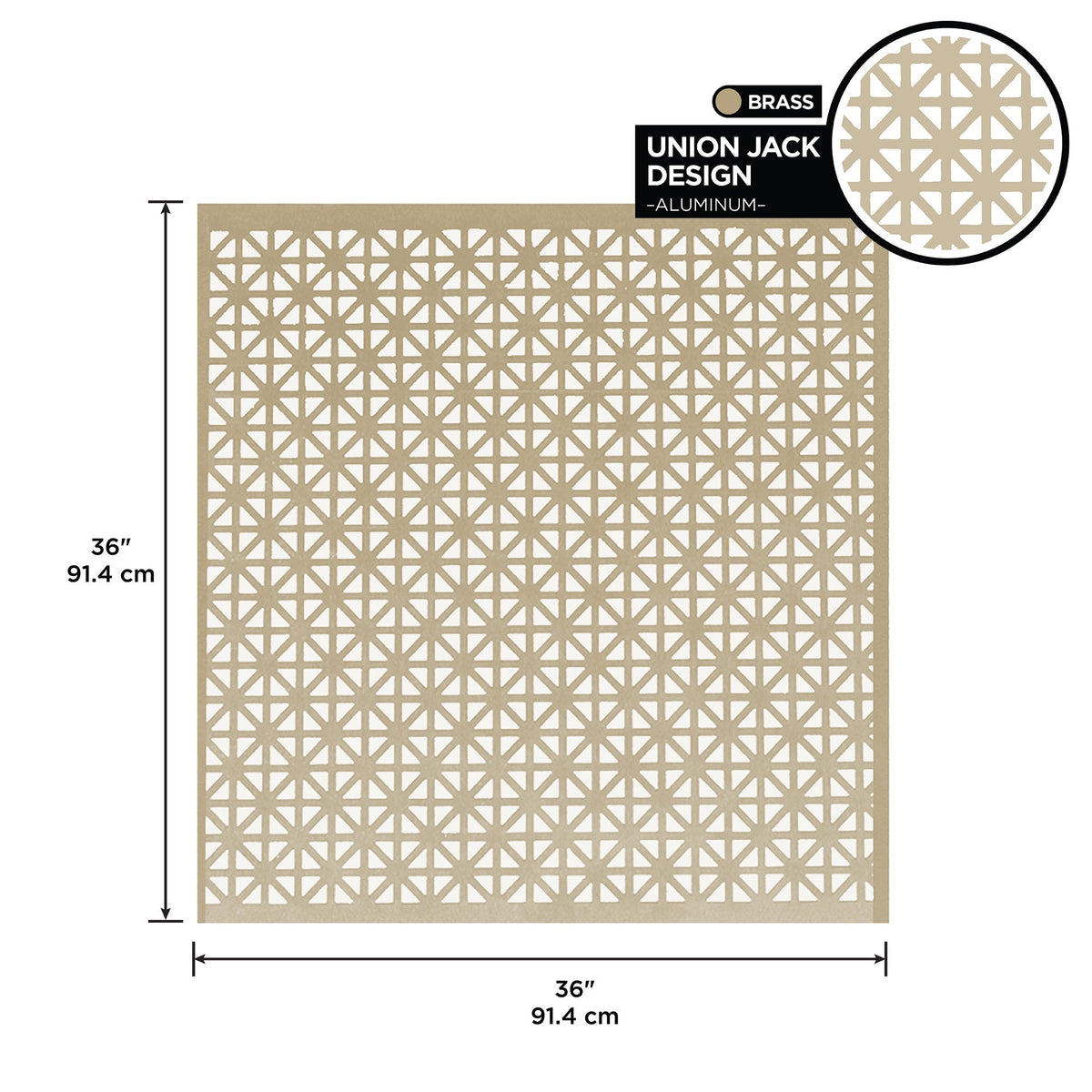 0.020 in. Mill Aluminum Sheet Union Jack