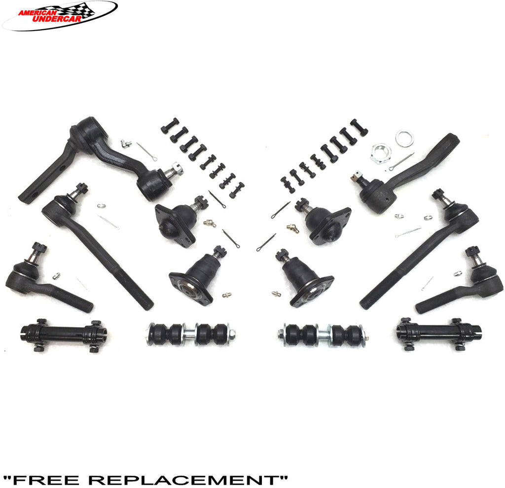 HD Ball Joint Tie Rod Idler Pitman Arm Kit | 1998 GMC Jimmy, Sonoma 4x4