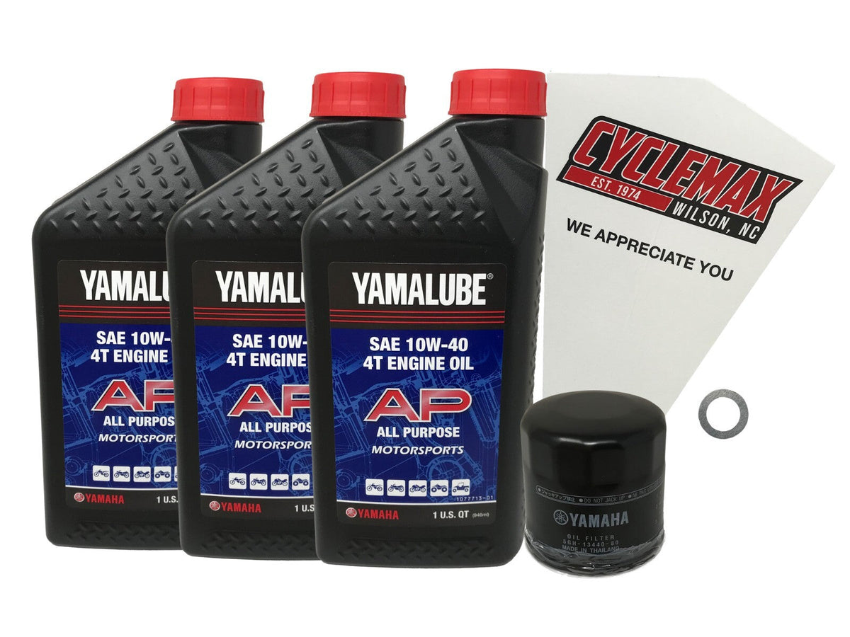 Yamaha Yamalube Standard Oil Change Kit for 2006-2009 WOLVERINE 350