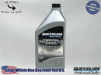 Quicksilver OEM 2-Stroke SS Premium Plus Marine Oil Quart 92-858026Q01