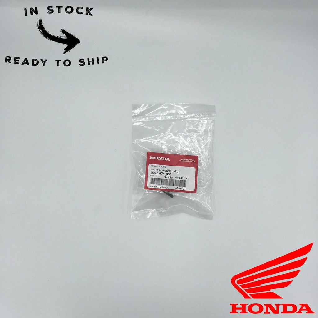 Genuine OEM Honda Oil Filter Screen 15421-KPL-900