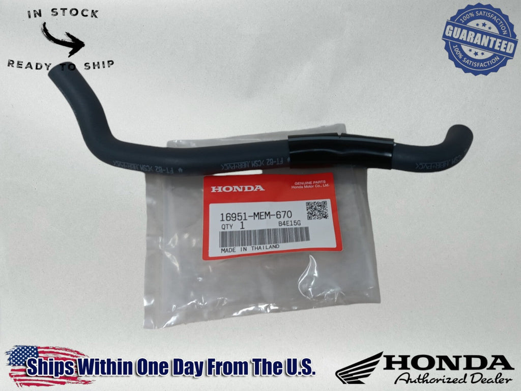 Honda OEM (04-07) VTX1300 Fuel Tube 16951-MEM-670