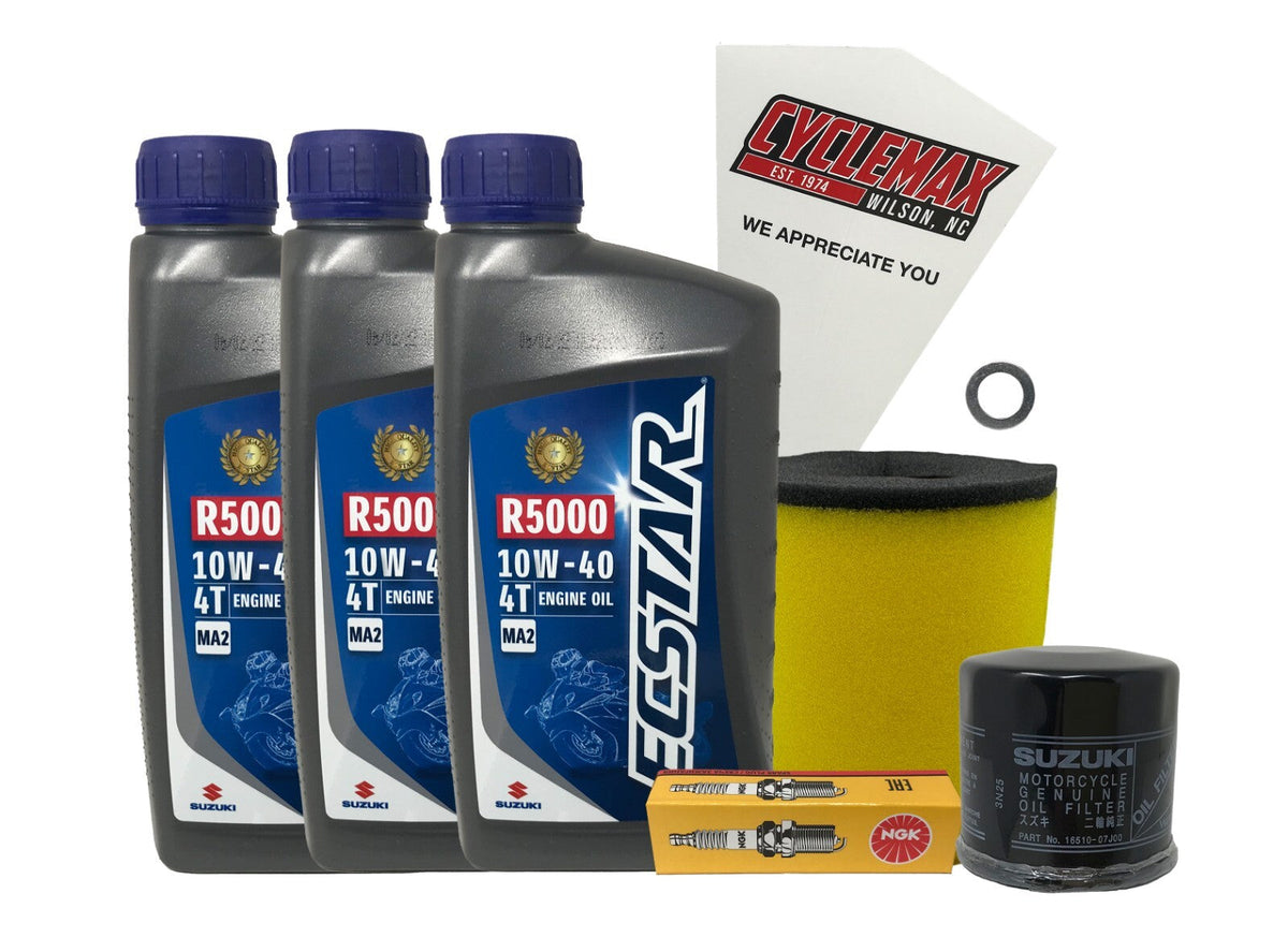 Suzuki Ecstar Standard Tune-Up Kit for 2004-2007 KINGQUAD 500 AXi with Spark Plugs