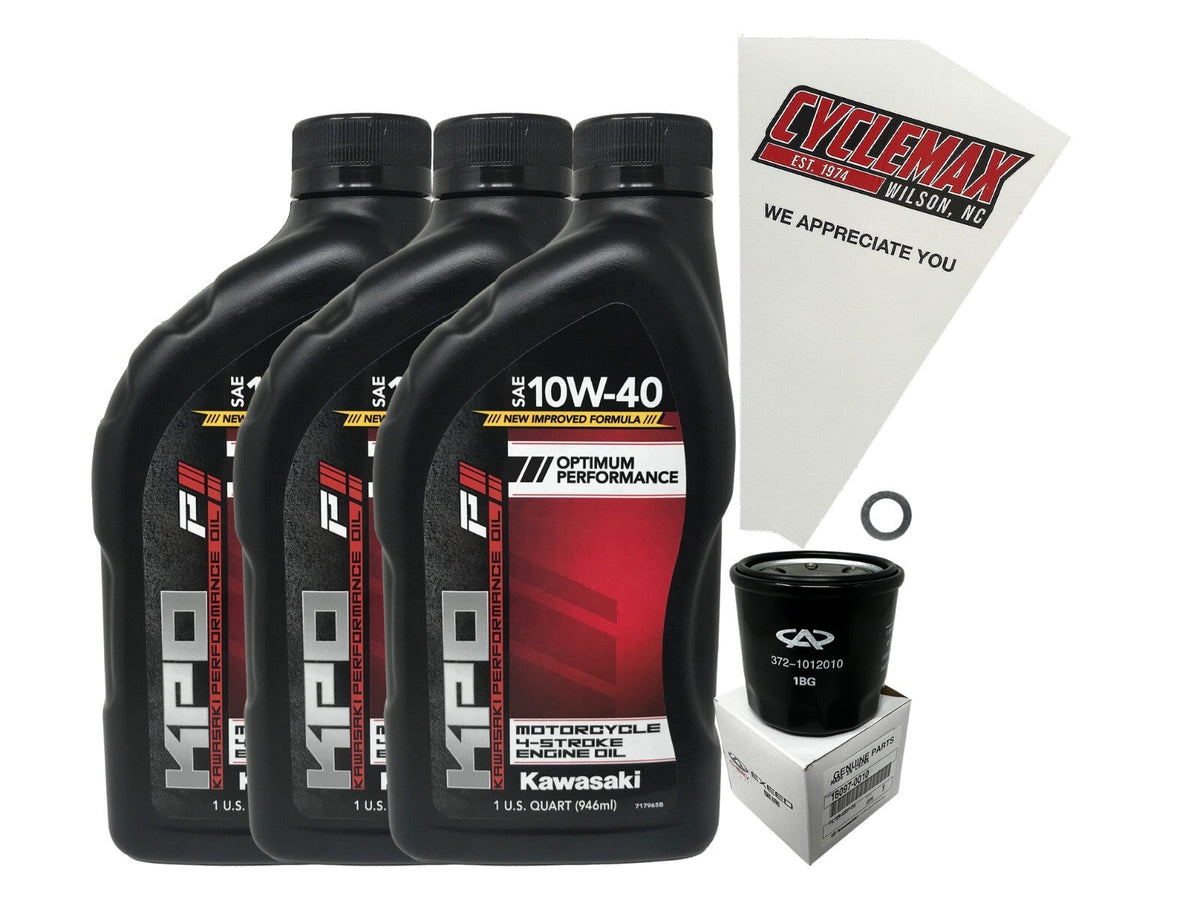 Kawasaki KPO Standard Oil Change Kit for 2015-2023 MULE PRO FX