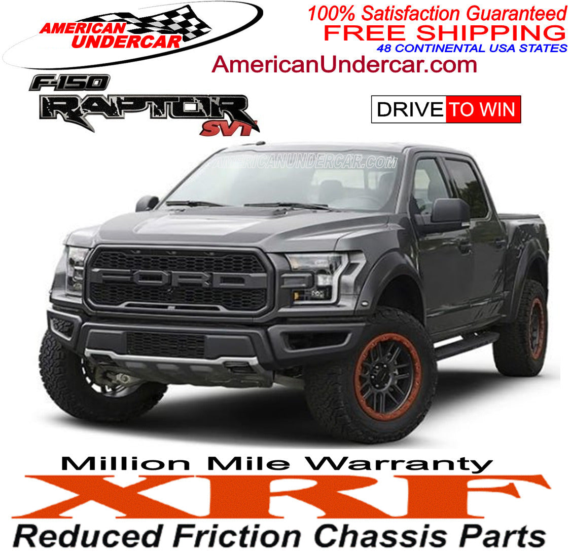 XRF Steering and Suspension Kit | 2010-2014 Ford F150 SVT Raptor 4x4