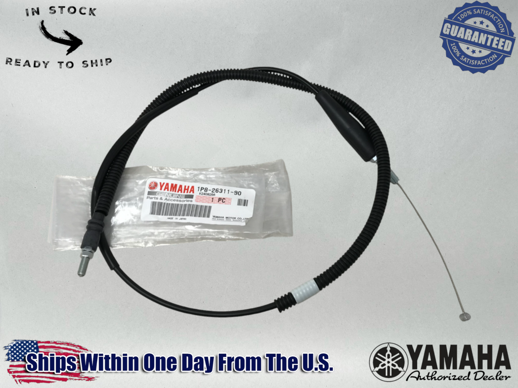 Yamaha OEM (07-22) YZ250 YZ250X YZ 25 Rh Throttle Cable Assembly 1P8-26311-90-00