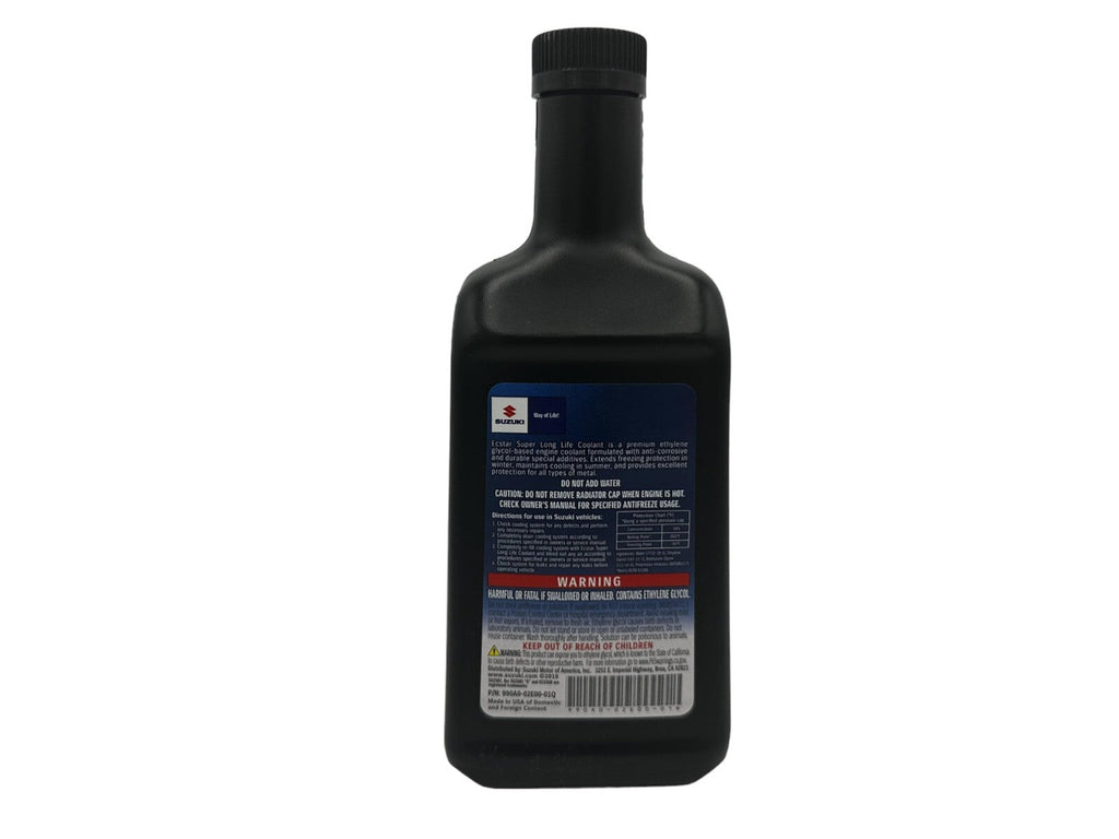 Suzuki Genuine OEM Ecstar Super Long Life Coolant 990A0-02E00-01Q - 4 Pack