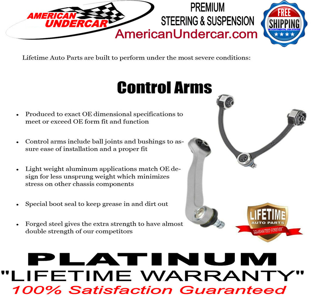 Lifetime Steering and Suspension Kit | 2017-2019 Ford F550 Super Duty 4x4 | Wide Frame