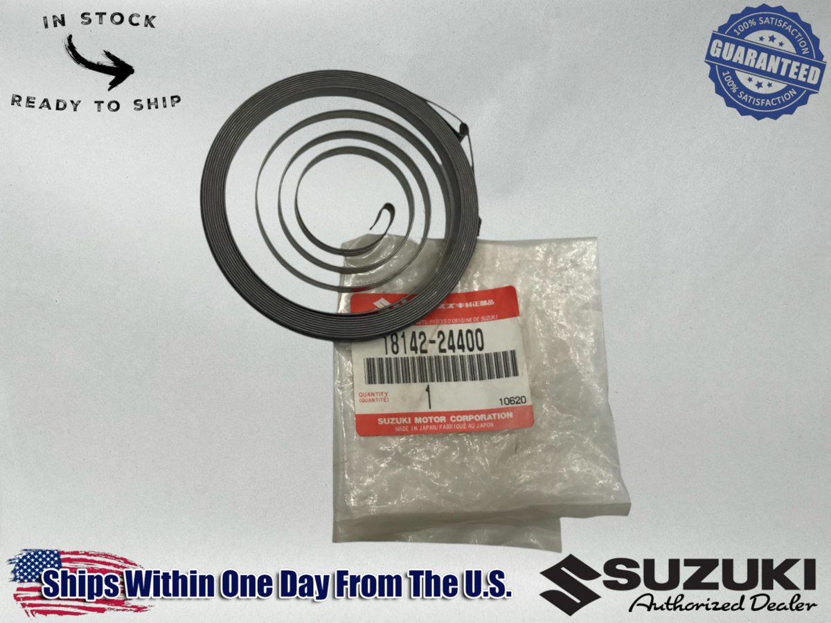 Suzuki OEM 1983-87 LT125 LT 125 RECOIL PULL START RETURN SPRING 18142-24400