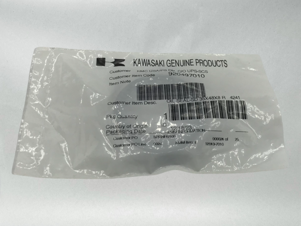 Kawasaki OEM 88-04 Mule 1000 2510 2520 Oil Seal 92049-7010