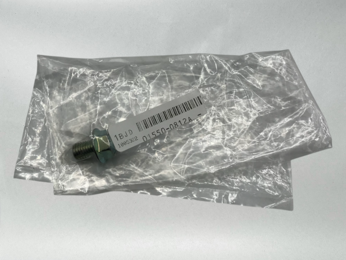 Suzuki OEM BOLT 01550-0812A - 2003 - 2014 SUZUKI LT-Z400 LTZ 400 Z400